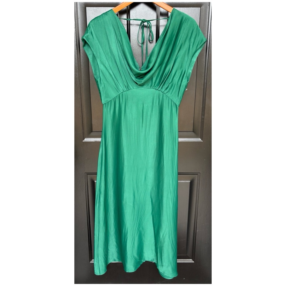 Anthropologie Green Dress